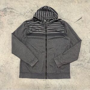 Element Gray Striped Men's Hoodie XL